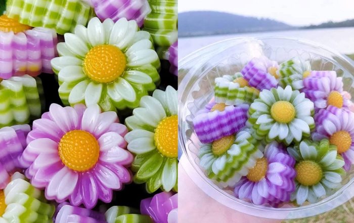 resepi kuih lapis thai