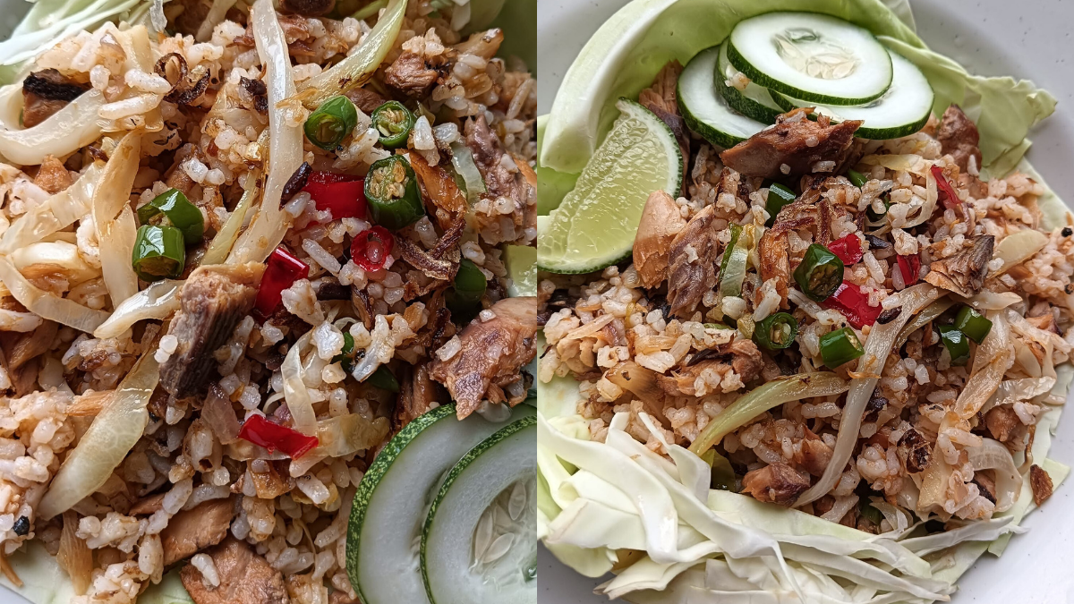 resepi nasi goreng sardin