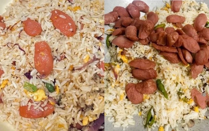 resepi nasi goreng sosej