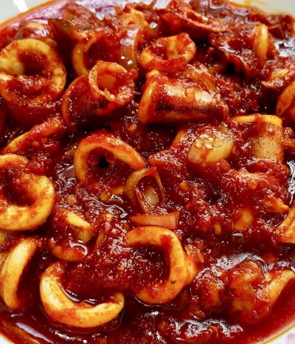 resepi sambal tumis sotong