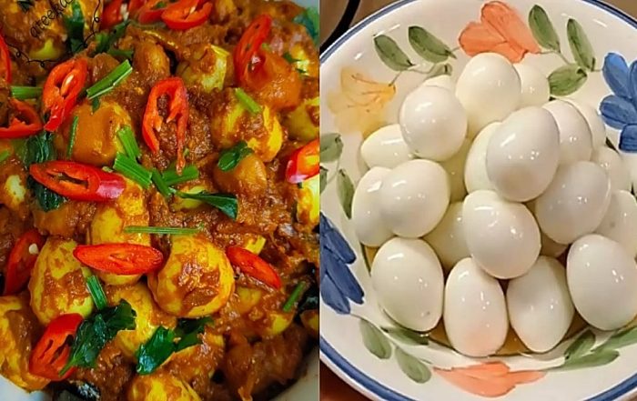resepi telur puyuh