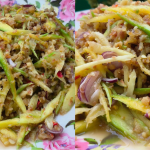 Resipi Kerabu Asam Mangga Tanpa Belacan & Ikan Bilis, Rasa Masam Pedas Tetap Menyengat!