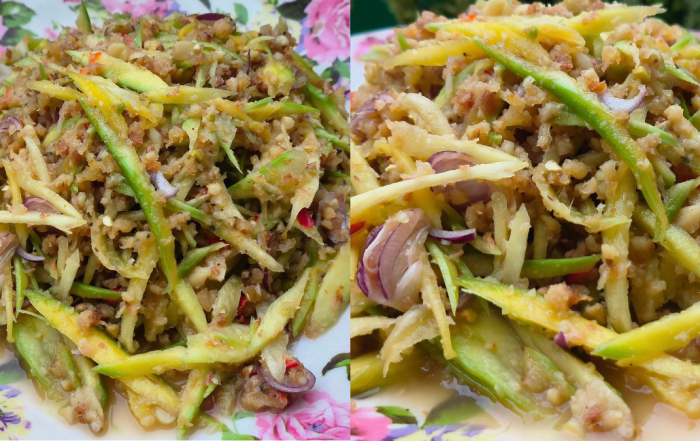 kerabu asam mangga