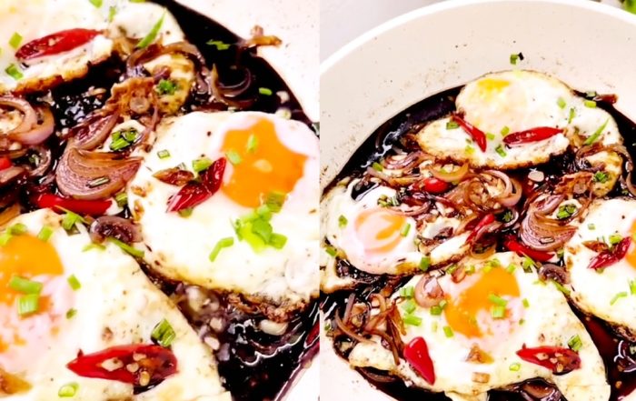 telur mata masak kicap