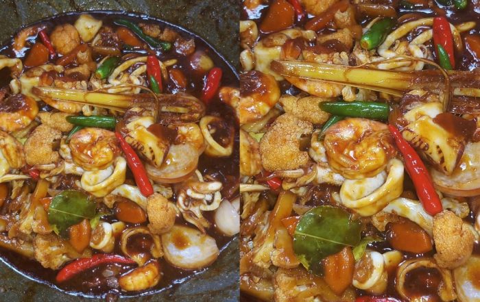 udang sotong masak paprik