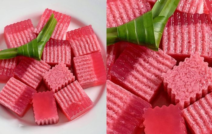 agar agar santan sirap