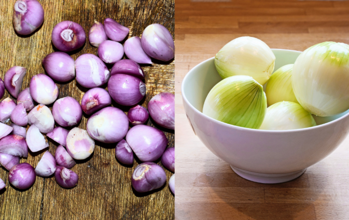cara simpan bawang kupas