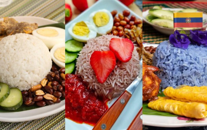 jenis nasi lemak
