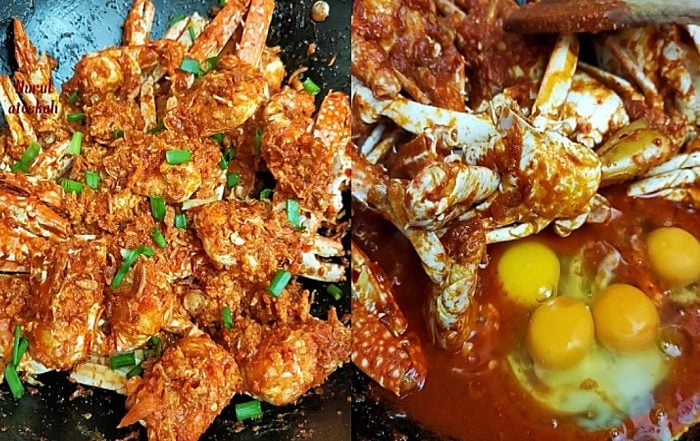 ketam sambal telur