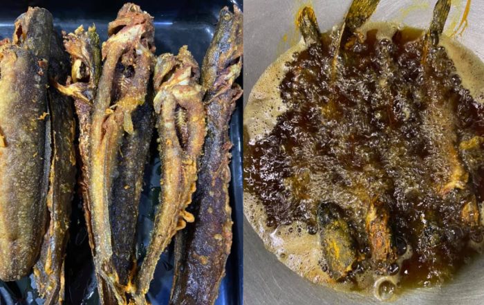 petua goreng ikan keli