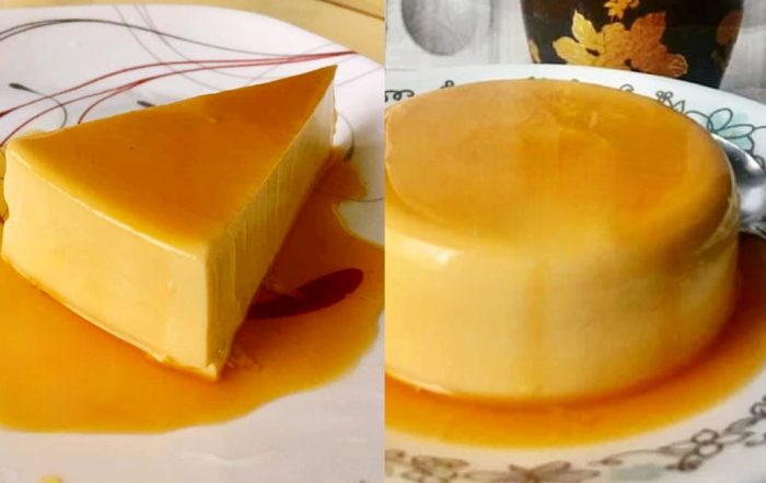 puding karamel tanpa kukus