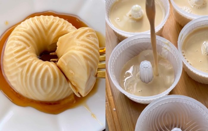 puding susu gula melaka