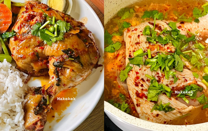 resepi ayam rebus diet