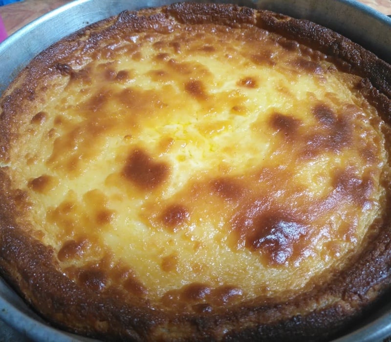 resepi bingka susu