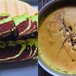 Rahsia Buat Kek Pandan Marble Yang Wangi Dan Gebu, Senang Sangat Nak Buat!