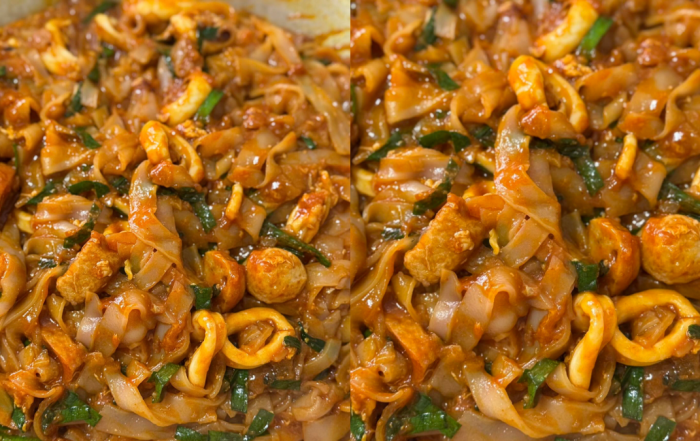 kuey teow basah