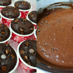 Resipi Muffin Coklat Chip Ringkas Tanpa Mixer & Blender, Anak-Anak Pun Suka!