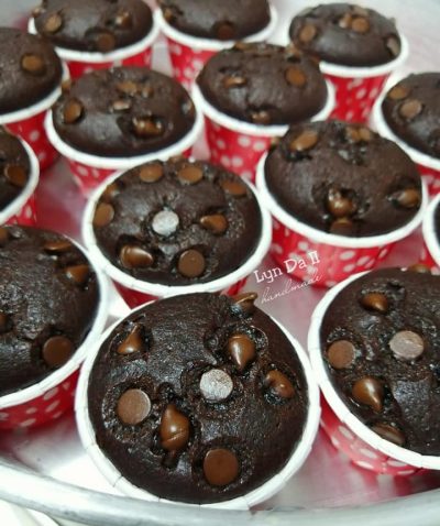 resepi muffin coklat