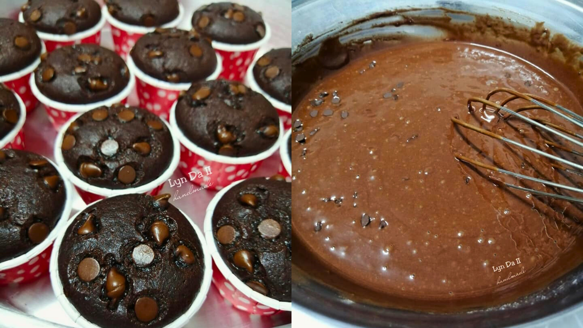 resepi muffin coklat