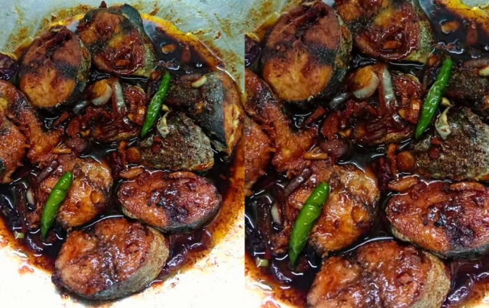 ikan tongkol masak kicap