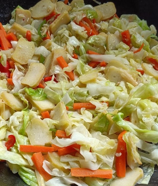 kubis goreng