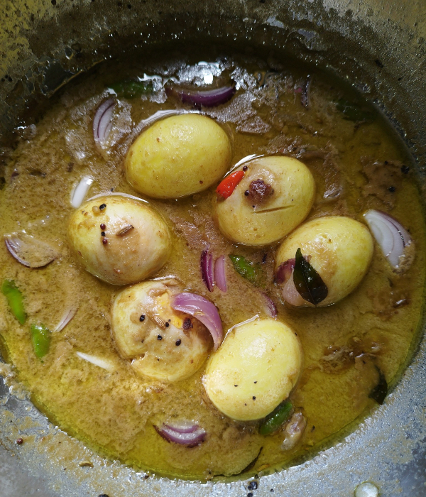resepi telur kurma
