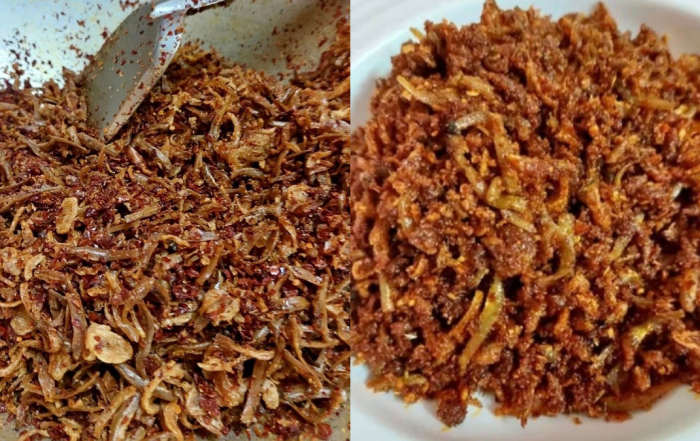 sambal garing ikan bilis