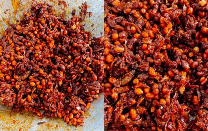sambal kacang ikan bilis