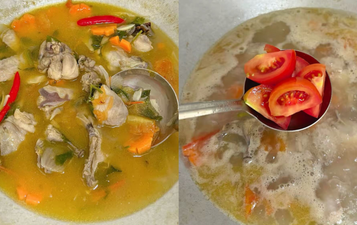 sup ayam tomato