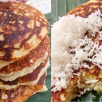 Resipi Apam Bakar Kelantan Yang Gebu, Wangi & Lemak Manis, Sedap Cicah Kelapa Parut!