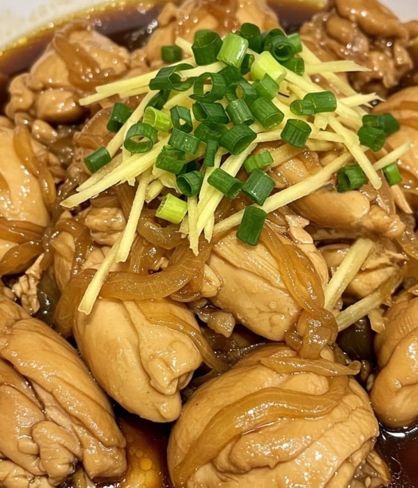 ayam kukus sos tiram