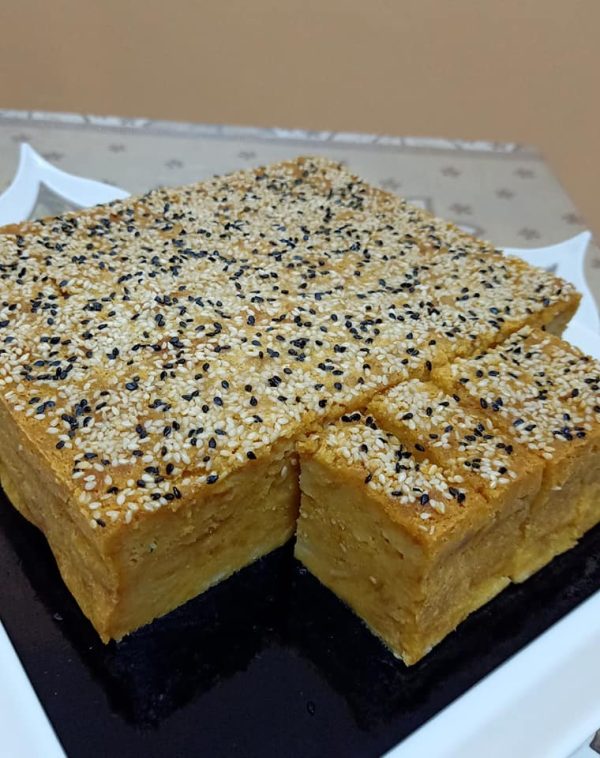 bingka roti bakar