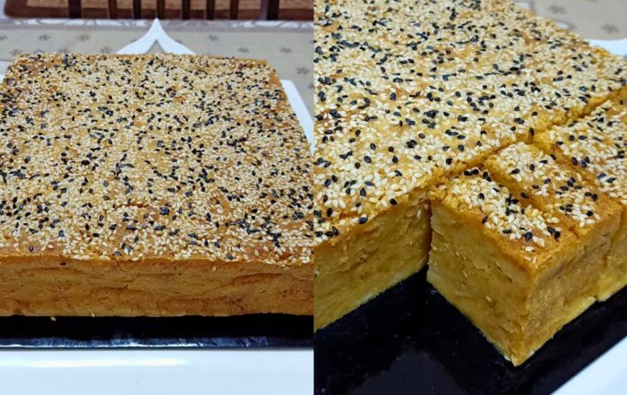 bingka roti bakar
