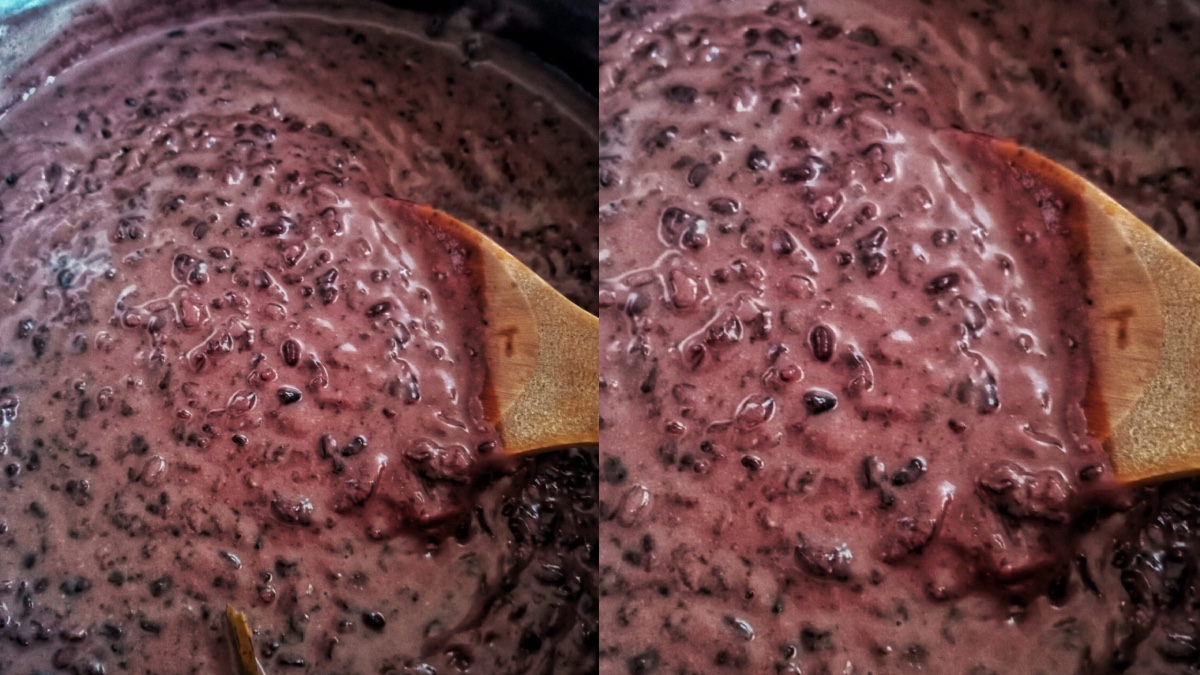 bubur pulut hitam sedap