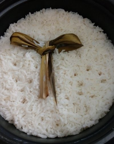 cara tanak nasi