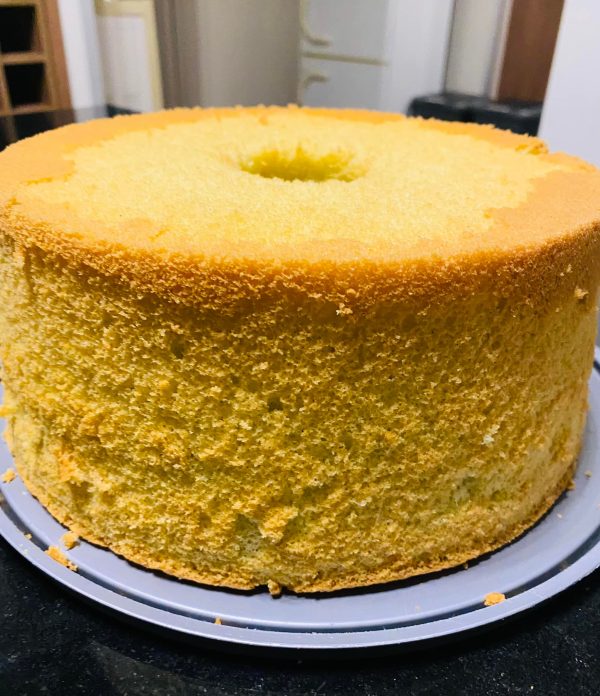 kek chiffon pandan
