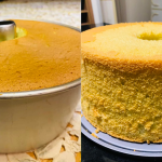Resipi Kek Chiffon Pandan Cara Orang Lama, Tanpa Guna Ovalette Pun Naik Gebu Elok!