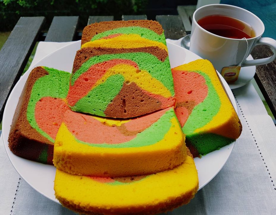kek susu kukus