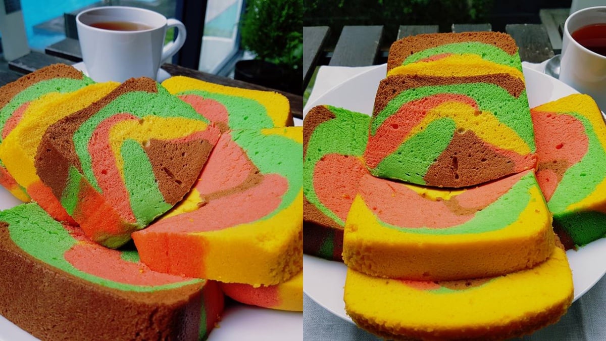kek susu kukus