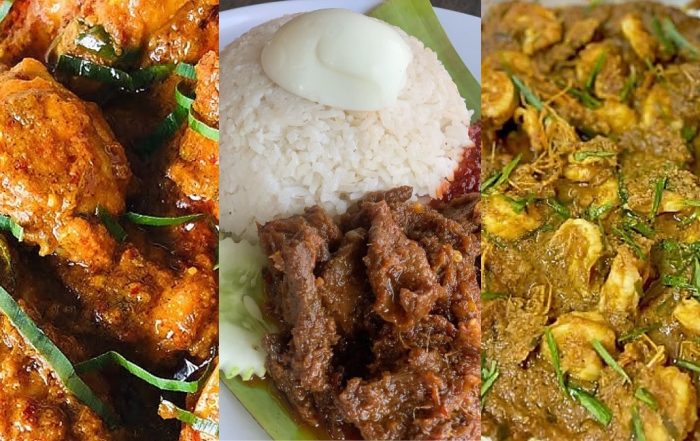 nasi lemak rendang