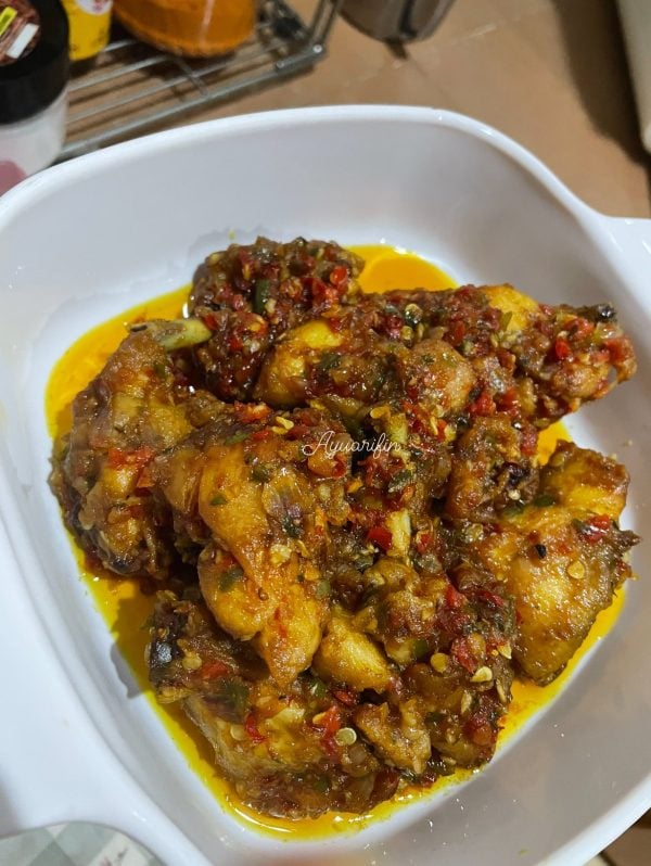 resepi ayam berlado
