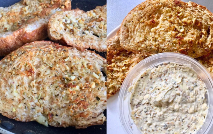 resepi garlic bread