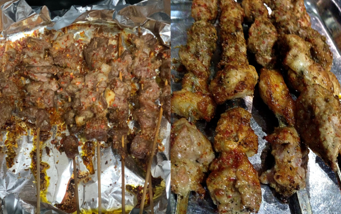 lamb skewers