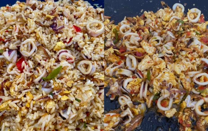 resepi nasi goreng sotong