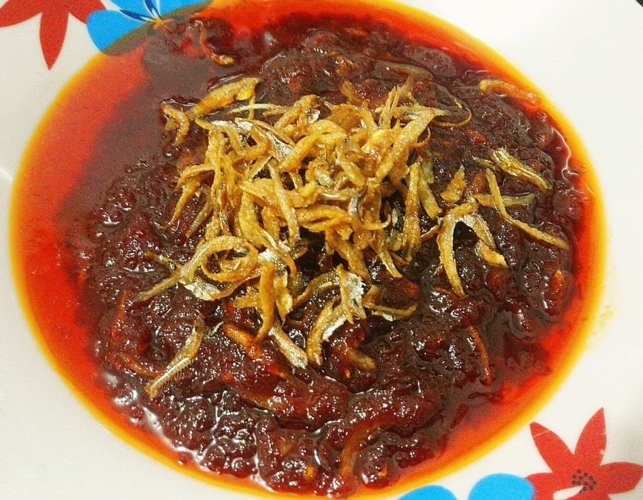 resipi sambal ikan bilis