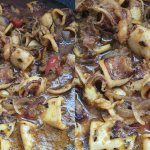 Resipi Sotong Kunyit Tumis Lada Hitam, Ringkas Saja Tapi Sedapnya Confirm Makan Bertambah