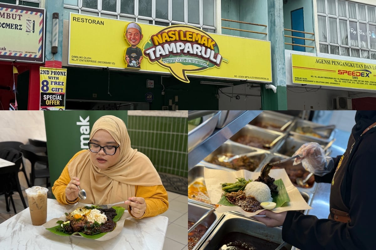 Dulu Digelar Jambatan Ikonik, Kini Nasi Lemak Tamparuli Terus Jadi Kegemaran di USJ
