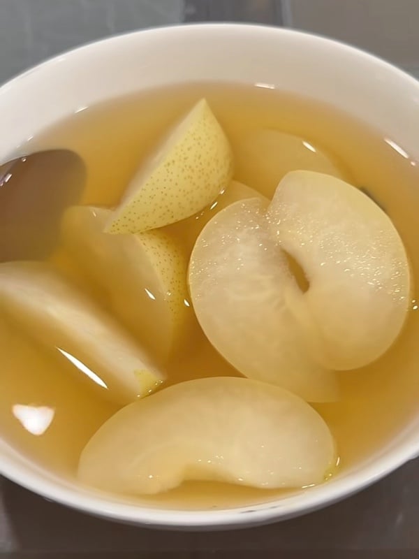 buah pear untuk batuk