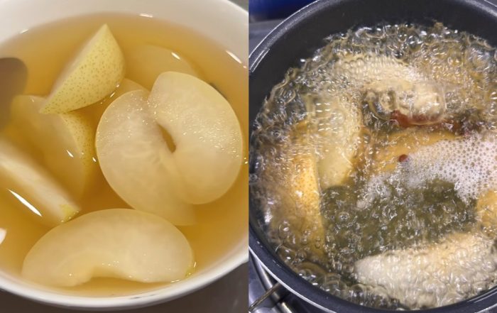 buah pear untuk batuk