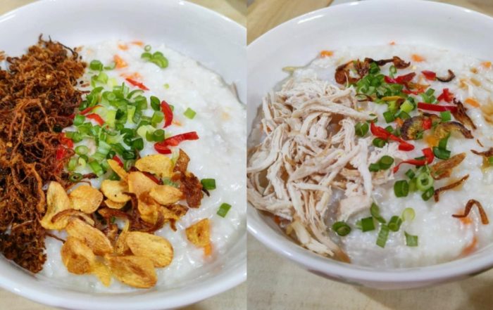 cara buat bubur nasi